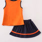 AUBURN EMBROIDERY FOOTBALL CHEER  SKORTS SET