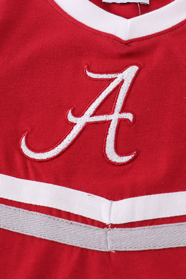 ALABAMA EMBROIDERY CHEERLEADER SKORTS SET