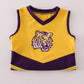 LSU EMBROIDERY FOOTBALL CHEER SKORT SET