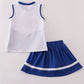 KENTUCKY EMBROIDERY CHEER SKORTS SET