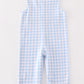 PREMIUM BLUE TURKEY EMBROIDERY PLAID BOY JONJON