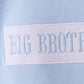 BLUE BIG BROTHER EMBROIDERY SHORTS SET