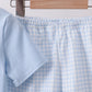 BLUE BIG BROTHER EMBROIDERY SHORTS SET