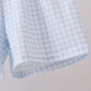 BLUE BIG BROTHER EMBROIDERY SHORTS SET