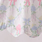 FLORAL PRINT BIG SISTER SMOCKED RUFFLE SHORTS SET