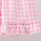BLUE SAILBOAT EMBROIDERY JACQUARD SHORTS SET