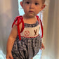 Baseball handsmocked tie shoulder baseball bubble