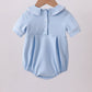 BLUE LITTLE  BROTHER EMBROIDERY BUBBLE