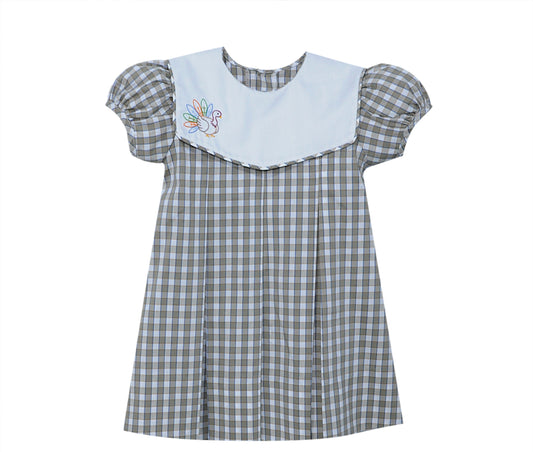 Embroidered Turkey Dress