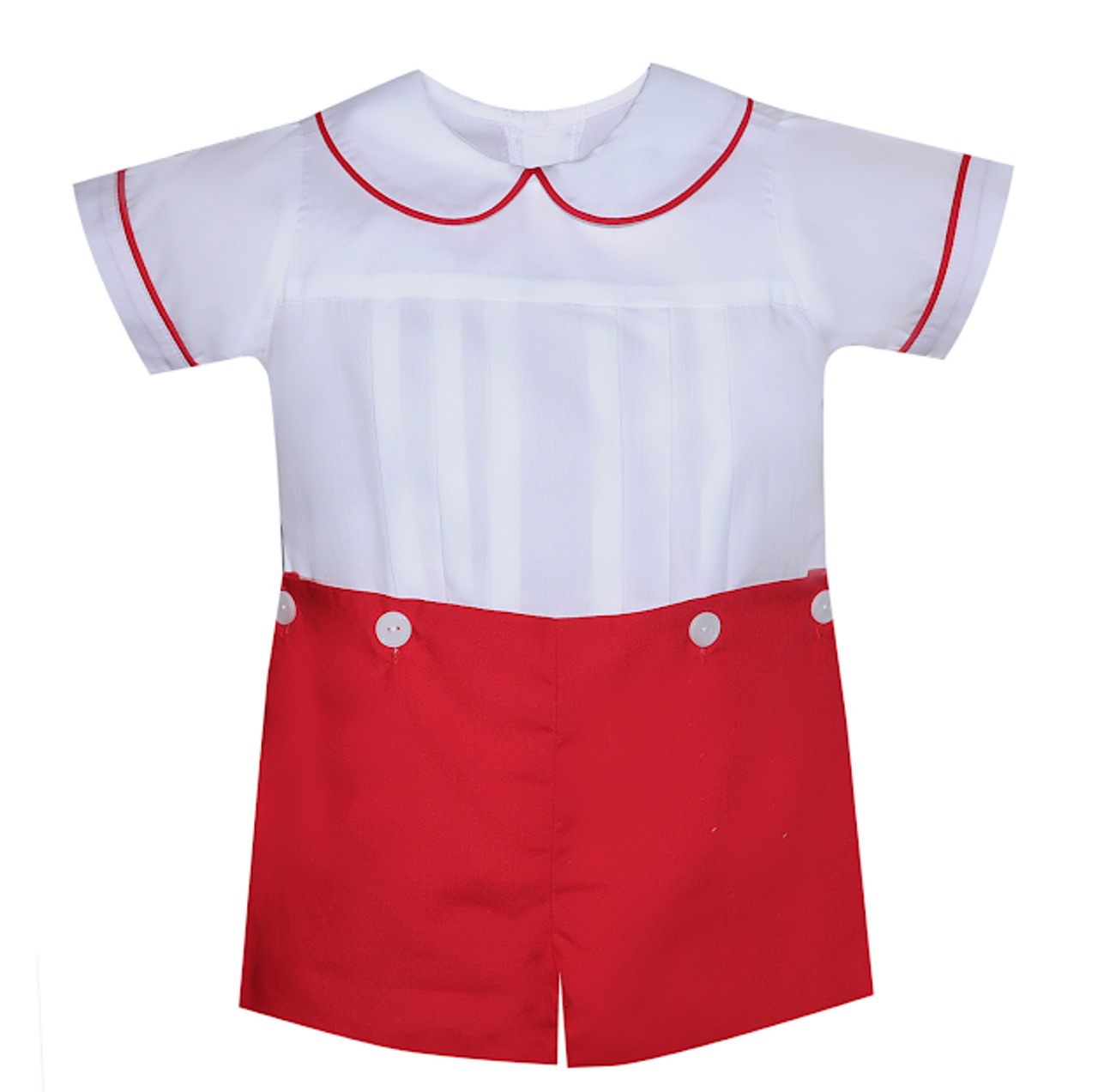 Owen Red Button Short