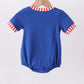 BLUE 1776 FLAG EMBROIDERY BUBBLE