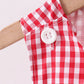 RED FLAG SMOCKED GINGHAM JONJON