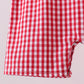 RED FLAG SMOCKED GINGHAM JONJON