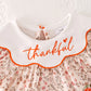 THANKSGIVING PUMPKIN APPLIQUE BLOOMER SET