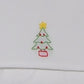 Girl Christmas Tree Diaper Set