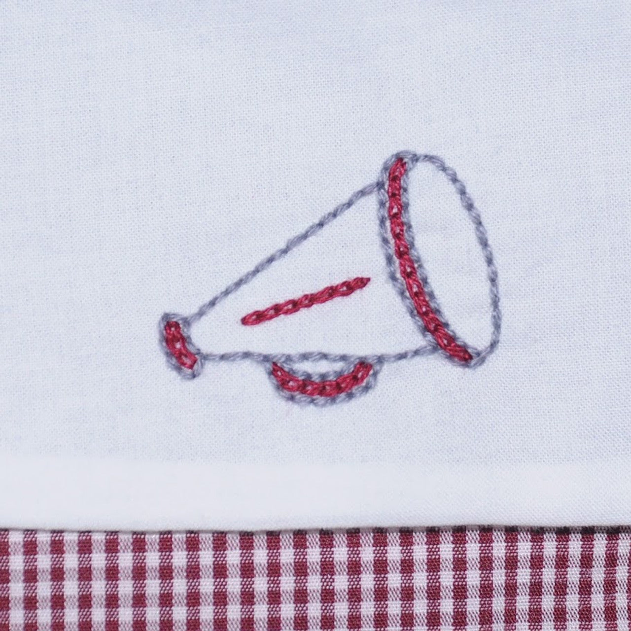 Garnet/Gray Girl Diaper Set