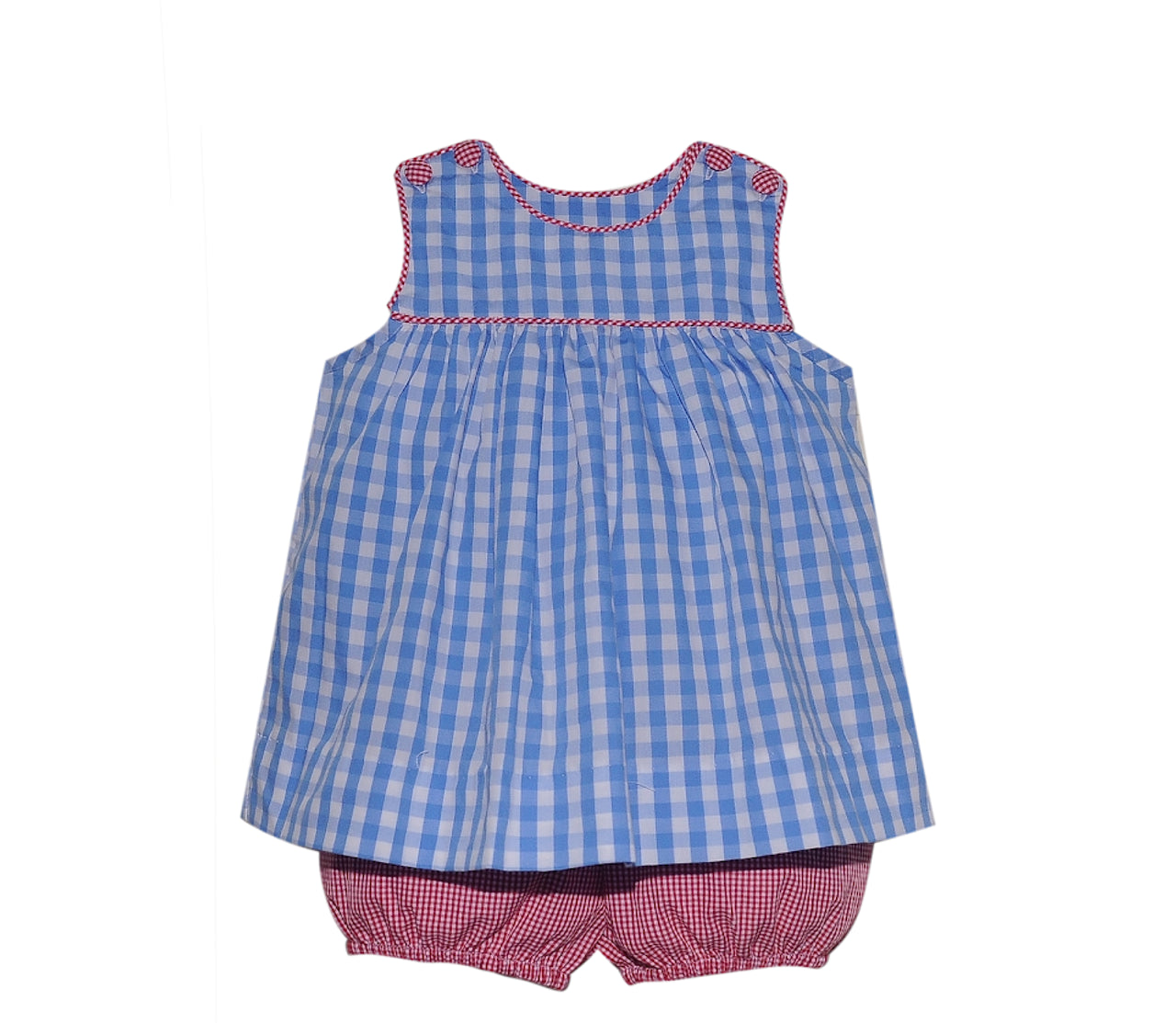 Blue/Red Bloomer Set