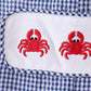 BLUE CRAB EMBROIDERY GINGHAM JONJON