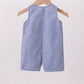 BLUE CRAB EMBROIDERY GINGHAM JONJON