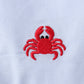 BLUE CRAB EMBROIDERY GINGHAM BUBBLE