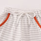 RUST TEXAS EMBROIDERY PANTS SET