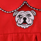 GEORGIA BULLDOG EMBROIDERY BUBBLE