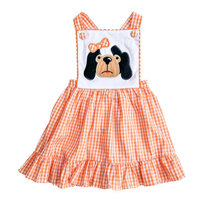 Tennessee Hound Dog Gingham Dress