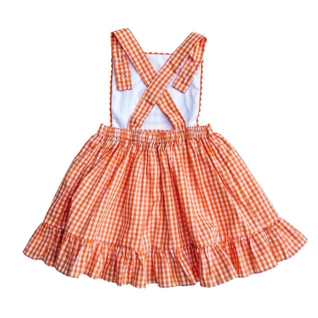 Tennessee Hound Dog Gingham Dress