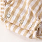 Fall Thanksgiving Lapel Plaid Turkey Embroidery Smocking Bow Baby Girls Romper