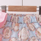 PINK PUPPY FLORAL PRINT RUFFLE SHORTS SET