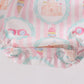 SAND CASTLE SMOCKED RUFFLE BUBBLE
