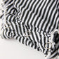 Halloween Striped "Trick Or Treat" Smock Embroidered Baby Girl Romper