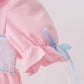 PINK CAROUSEL SMOCKED BUBBLE