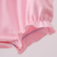 PINK CAROUSEL SMOCKED BUBBLE