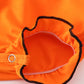 ORANGE HALLOWEEN BLUEY FRENCH KNOT RUFFLE BUBBLE