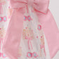 PINK BOW SAND  CASTLE RUFFLE BUBBLE
