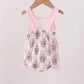 PINK CAROUSEL PRINT RUFFLE BUBBLE