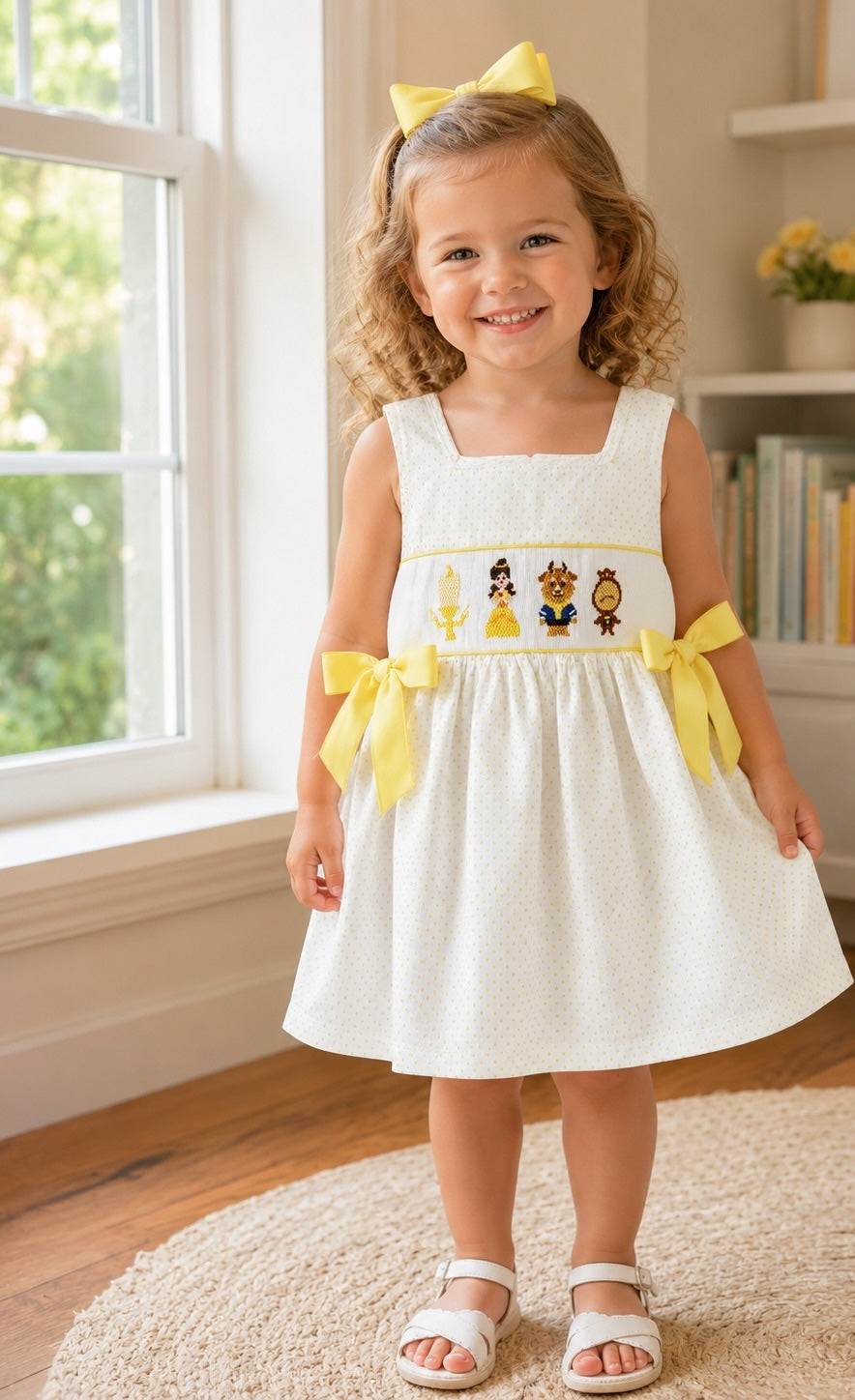 Beauty  smocked dress