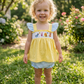 Pooh and Friends Handsmocked Bloomer Set