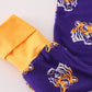 PURPLE LSU GEAUX TIGER BAMBOO ROMPER