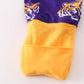 PURPLE LSU GEAUX TIGER BAMBOO ROMPER