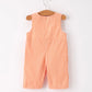 Fall Halloween Orange Pumpkin Ghost Spider Smock Embroidery Baby Boy Romper