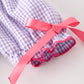 Halloween Spider Smock Embroidery Purple Girls Romper
