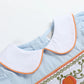 Light Blue Pumpkin Vine Smocked Dress and Bloomers