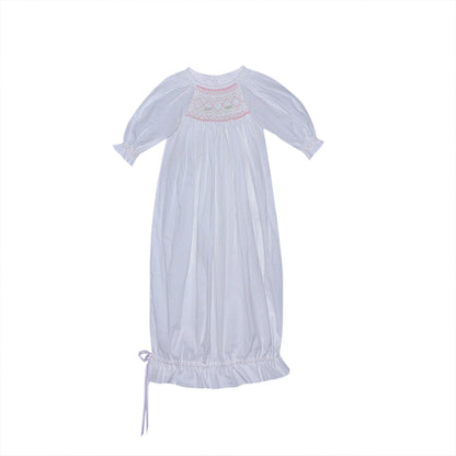 Smocked Baby Gown