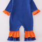 FLORIDA GLITTER RUFFLE ROMPER