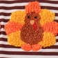 BROWN TURKEY FRENCH KNOT STRIPE TOP
