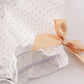 CREAM SWEET AS PIE FRENCH KNOT RUFFLE BUBBLE