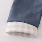 NAVY PUPPY APPLIQUE ROMPER