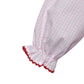 Pink Santa Smocked Bloomer Set
